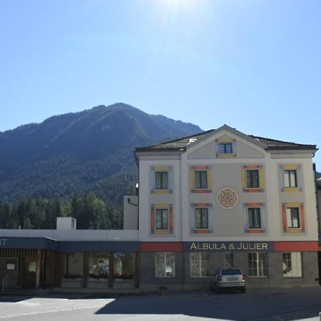 Hotel Albula & Julier Tiefencastel Esterno foto