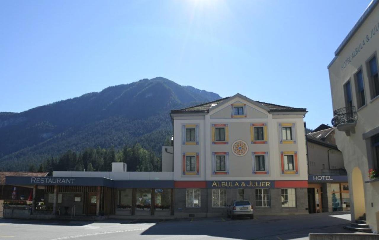 Hotel Albula & Julier Tiefencastel Esterno foto