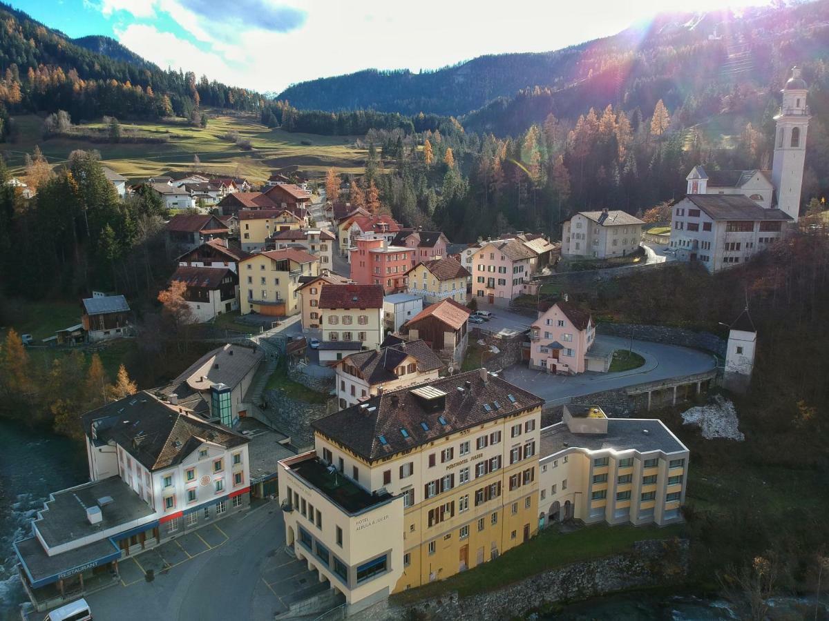 Hotel Albula & Julier Tiefencastel Esterno foto