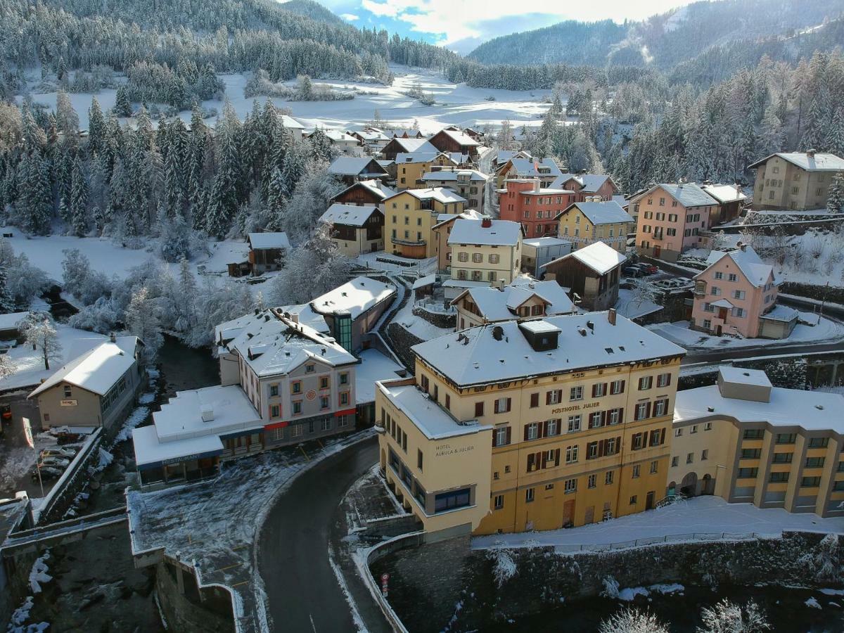 Hotel Albula & Julier Tiefencastel Esterno foto